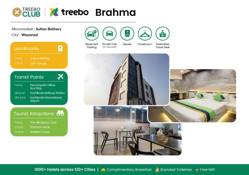 Treebo Brahma, Wayanadに飾ってある許可証、賞状、看板またはその他の書類