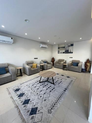 Χώρος καθιστικού στο الماطر لشقق المخدومة Almater Serviced Apartments - Hafr Albatin