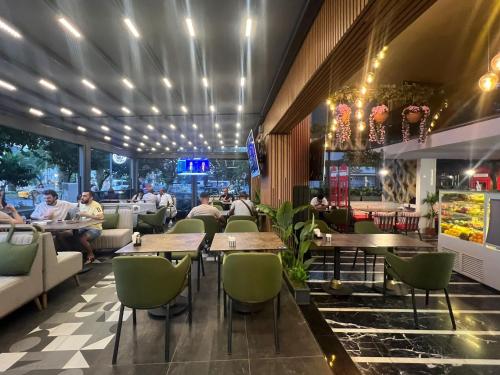 A seating area at Star City Hotel