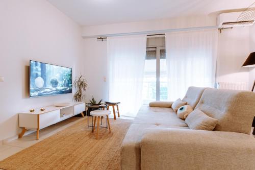 Pearl by the seaにあるテレビまたはエンターテインメントセンター