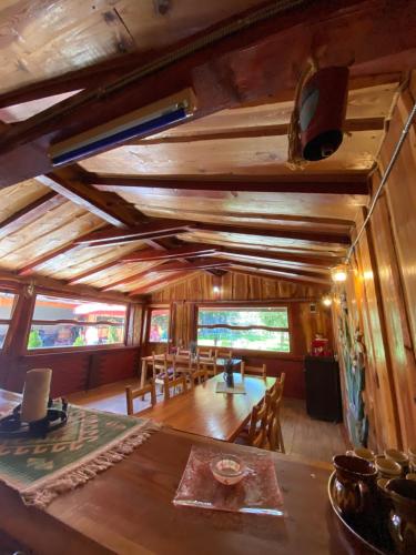 Posezení v ubytování Pensiunea Cold Mountains