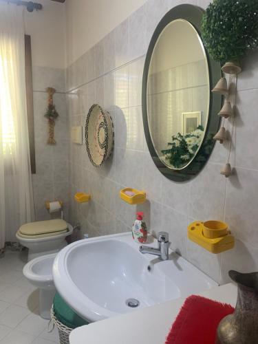 Ένα μπάνιο στο Casa Boutique Angelika