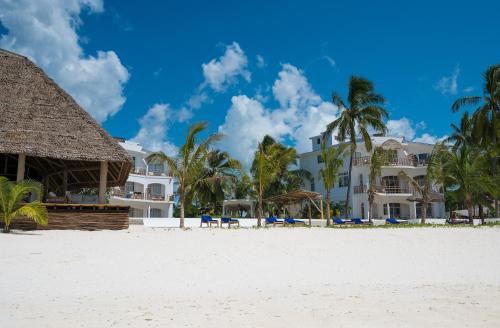 a view of the resort from the beach at Ocean Boutique Hotel - Adults only in Pingwe