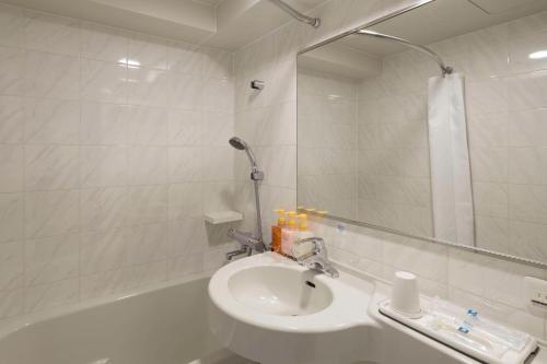 Koupelna v ubytování Comfort Hotel Sakai