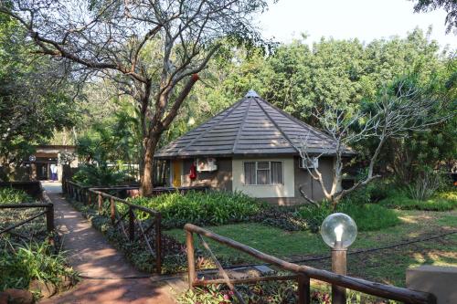 Κήπος έξω από το Emdoneni Lodge with Zululand Cat Conservation Project