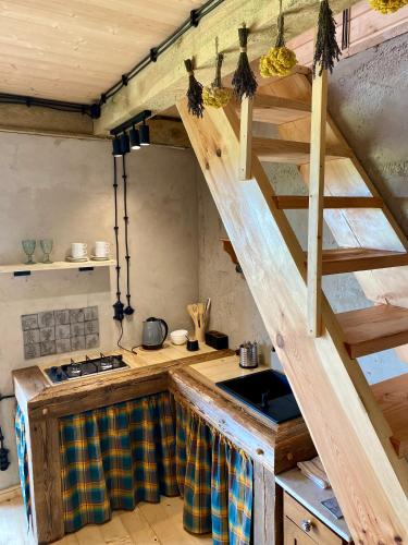 Dapur atau dapur kecil di Lipowe Zapłocie