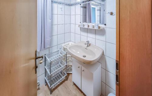 Koupelna v ubytování Ferienwohnung In Thiersee