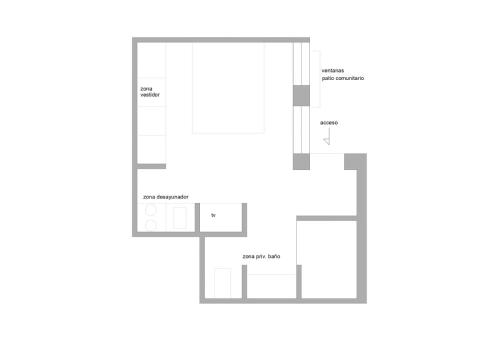Estudios Dukesの見取り図または間取り図