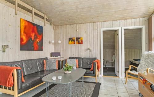 Posezení v ubytování Holiday Home Hyldekrogen Hejls I