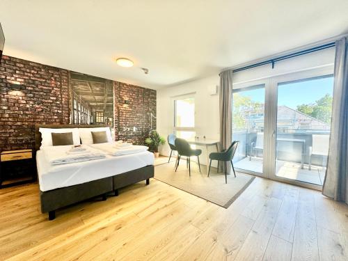 Chillige Wohnung mit Balkon