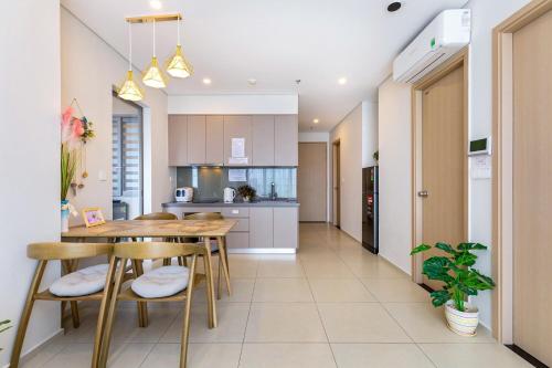 Dapur atau dapur kecil di The Sóng Vũng Tàu Xinh