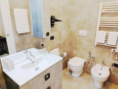 Ванная комната в Hotel Vitruvio