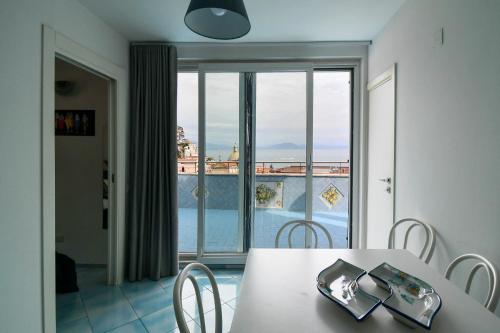Χώρος καθιστικού στο Casa Azzurra