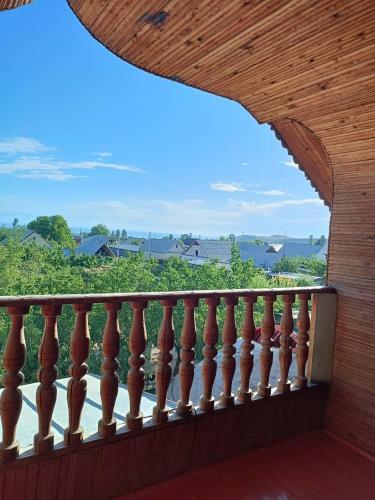 Balkón nebo terasa v ubytování Meerim Guest House