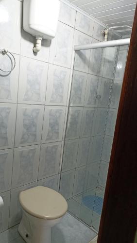 Koupelna v ubytování Casa de Vivendas