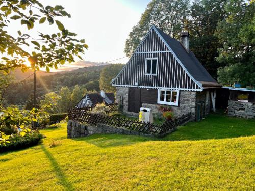 Κήπος έξω από το Chalupa Markytka