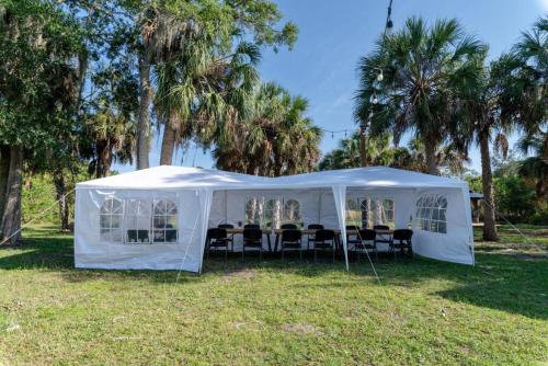 Κήπος έξω από το No 1 Largest Tampa Private Compound, 11BR Sleeps 40