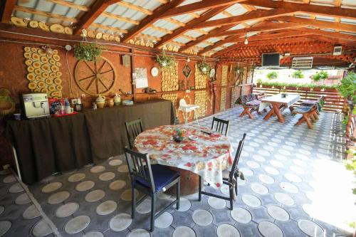 Restaurace v ubytování Casa Ion