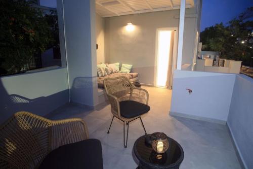 Balkoni atau teres di Casa Di Soho Syros
