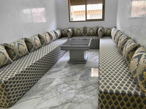 Coin salon dans l'établissement Appartement de plage - Dahomey Beach - RDC