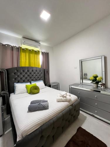 Postel nebo postele na pokoji v ubytování Villa Angel