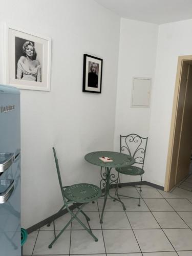 Cucina o angolo cottura di Monteurswohnung Ferienwohnung in der Mitte Deutschlands nahe der A3