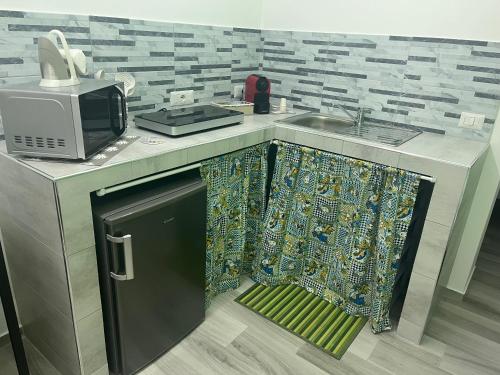 Køkken eller tekøkken på La Maddalena House