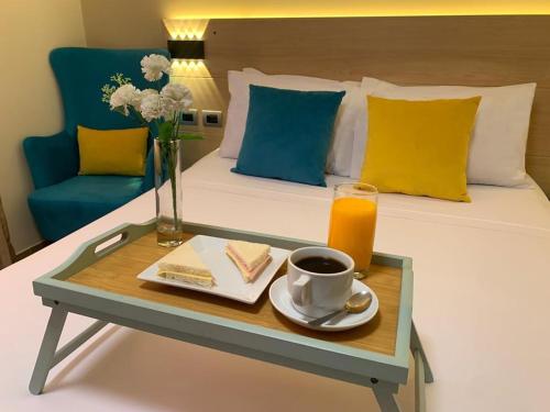Posezení v ubytování Acuario Hotel & Suite