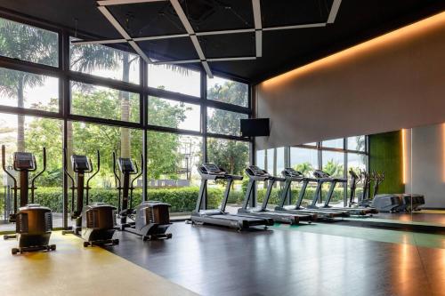 Fitness centrum a/nebo fitness zařízení v ubytování Green Haven x Studio-3Beds -5 Pax