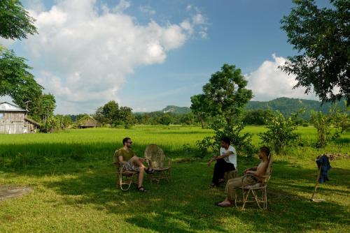 Paesaggio naturale nelle vicinanze della stanza in casa privata
