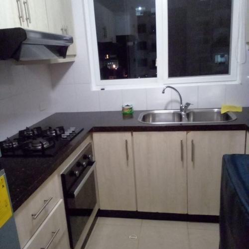 Departamento Alfredd 주방 또는 간이 주방