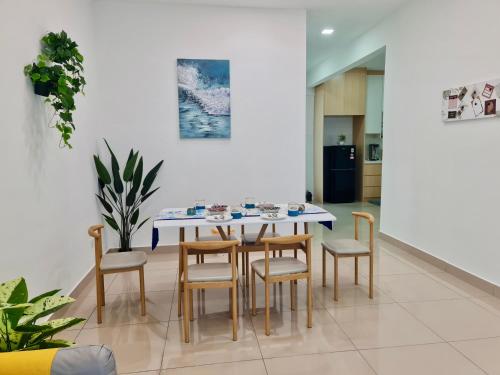 Bayu Temiang Residensi的休息区