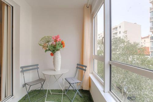 Appartement raffiné, veranda et parking, Lyon 3 photo 7