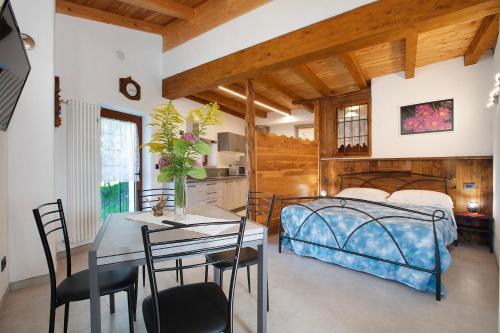 Cama o camas de una habitación en La Maison du Foin