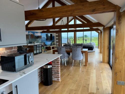 Kuchyň nebo kuchyňský kout v ubytování Blencathra Barn