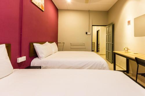 Letto o letti in una camera di Urban 10pax Terrace Gem near Sunway Carnival