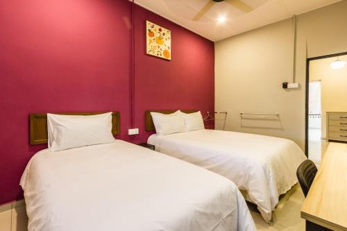 Letto o letti in una camera di Urban 10pax Terrace Gem near Sunway Carnival