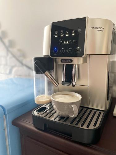 Una cocina o cocineta en Podniebny Apartament Toruń