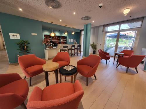 Posezení v ubytování DOMITYS - La Licorne