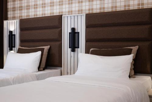 Hotel Innceptionにあるベッド