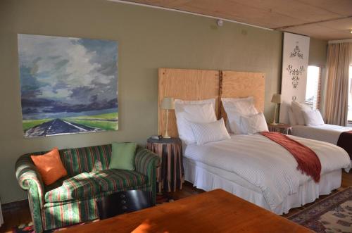 Una cama o camas en una habitación de Bed & Breakfast in Hatfield