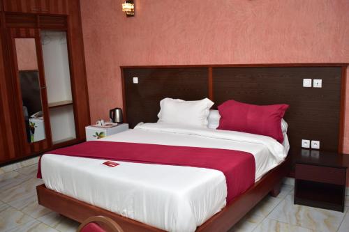 Ein Bett oder Betten in einem Zimmer der Unterkunft Safyad Hotel