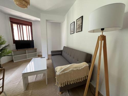 Ένα ή περισσότερα κρεβάτια σε δωμάτιο στο Valltonic Residencial Portonovo