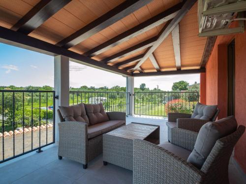 Balkón nebo terasa v ubytování Holiday Home Aleksandra by Interhome