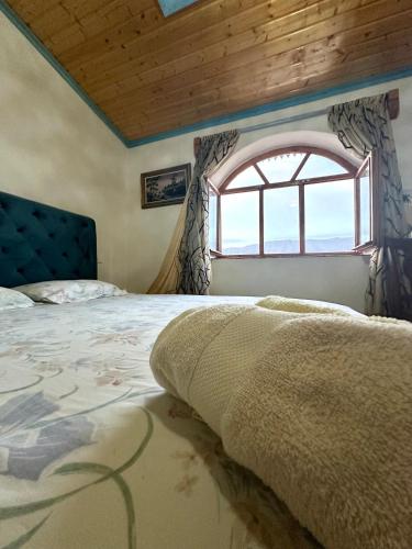 Llit o llits en una habitació de Villa Zeko