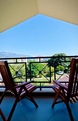 Balkoni atau teres di Apartmani Radovic