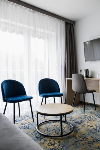 Posezení v ubytování Plaża Resort Łeba