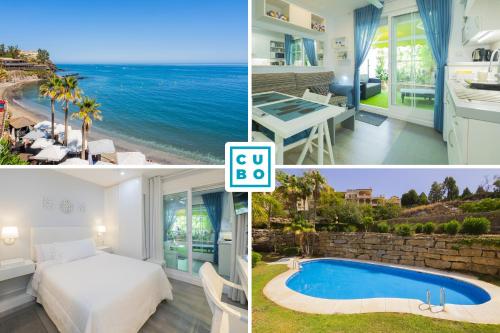 Kolam renang di atau dekat dengan Cubo's Poseidon Apartment 3 & Pool