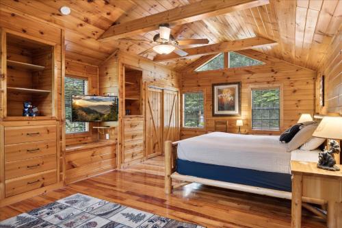 Katil atau katil-katil dalam bilik di Lucky Cub Cabin