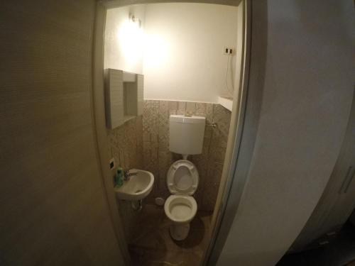 Kopalnica v nastanitvi Mini Loft